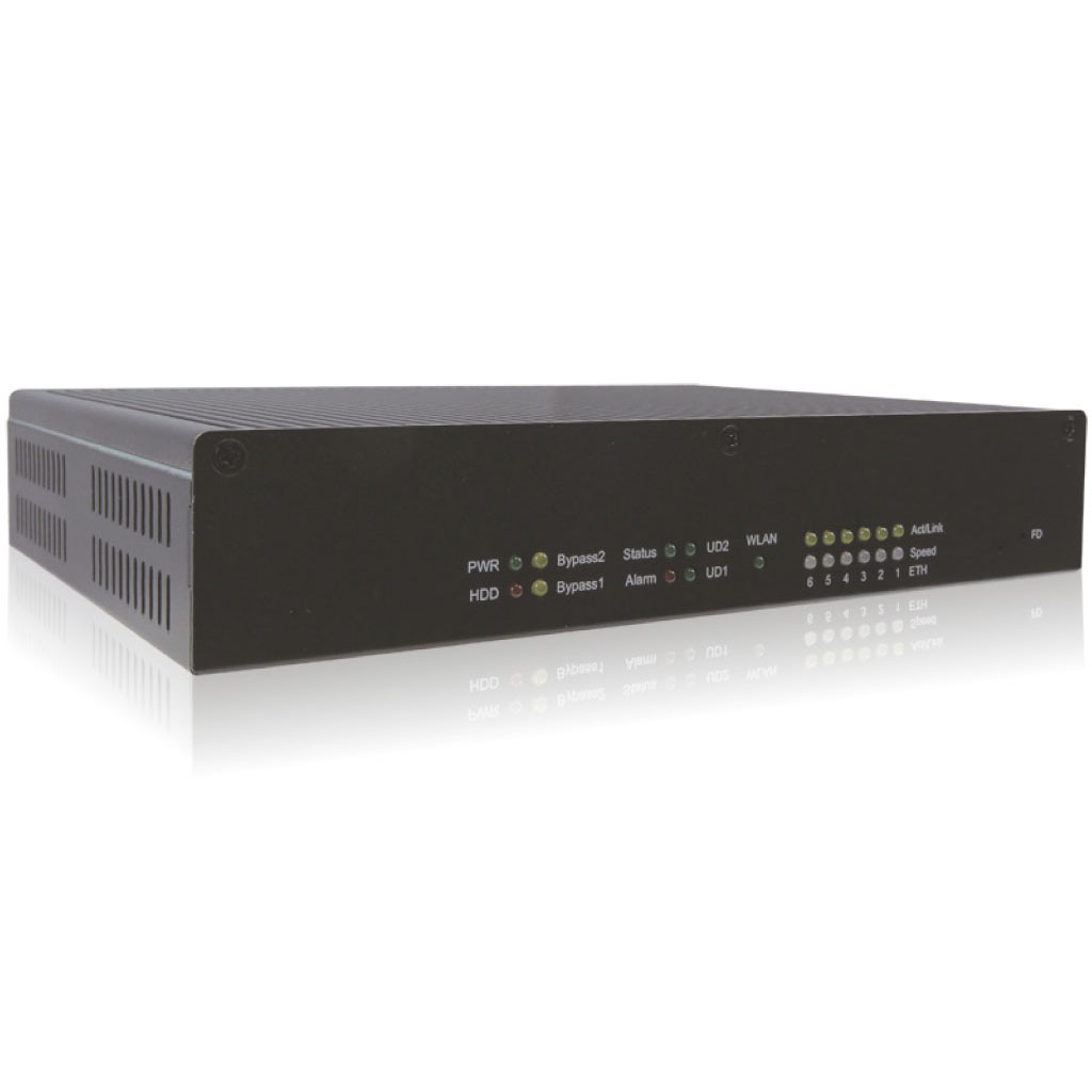 KBox N-110 Network Security Appliance Front Angled View